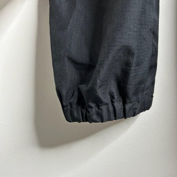 Patagonia Pants Mens M Thermal Black Ripstop Windbreaker Elastic Drawcord - Picture 3 of 10
